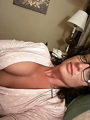 The old man is checking the skills of a randy girl