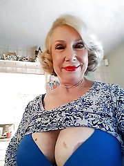 Busty granny cleavage heaven 4
